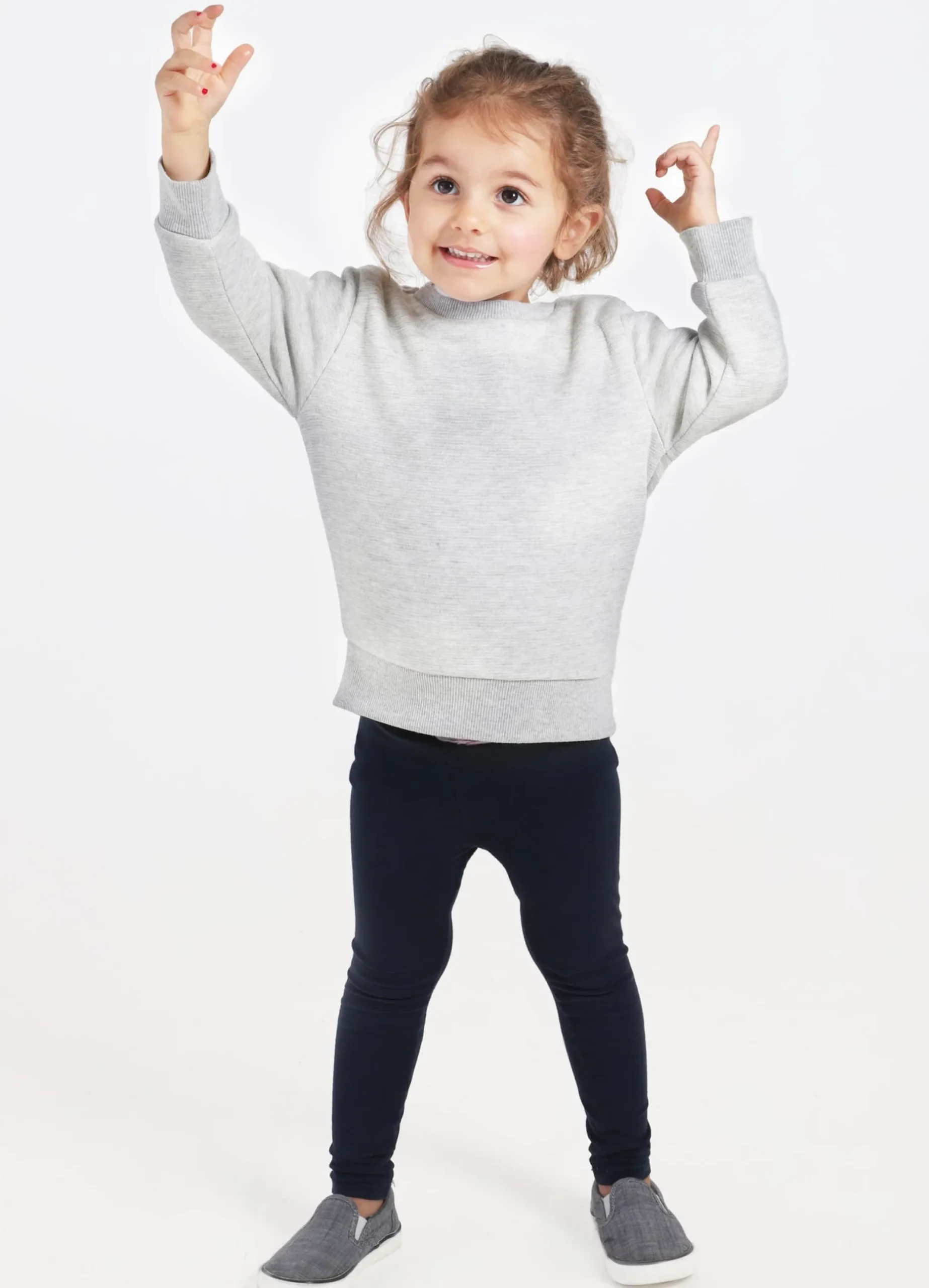 Babe Soft Knit Sweatshirt Baby + Toddler Gray