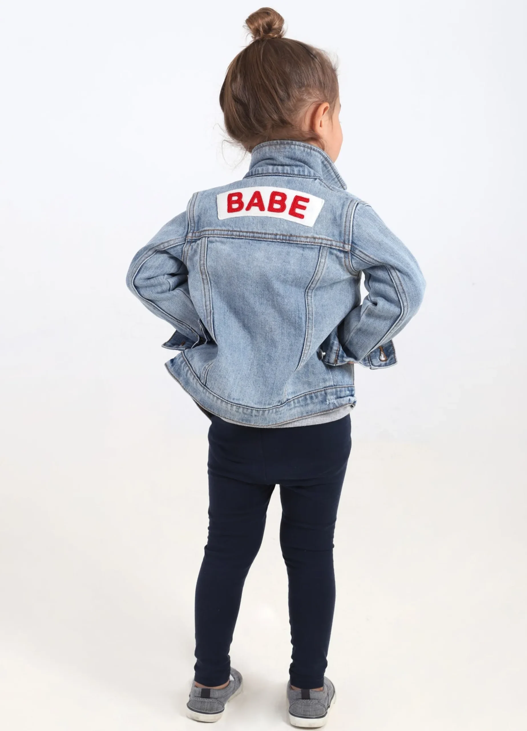 Babe Toddler & Baby Denim Jacket Light Wash