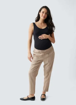Cooling Seamless Maternity Bodysuit Black