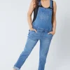 Denim Maternity Overall