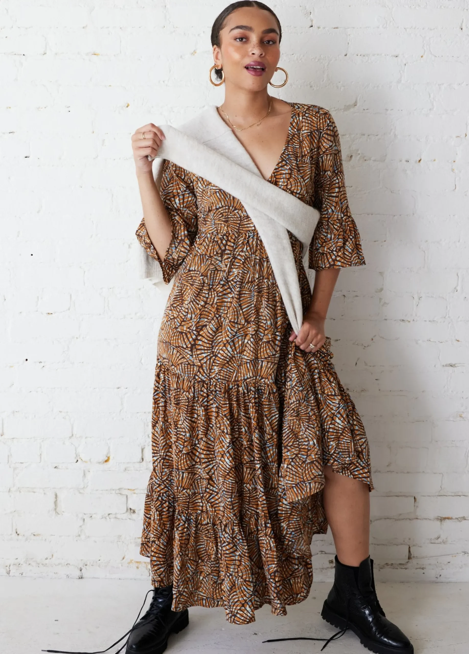 Flutter Maternity Dress