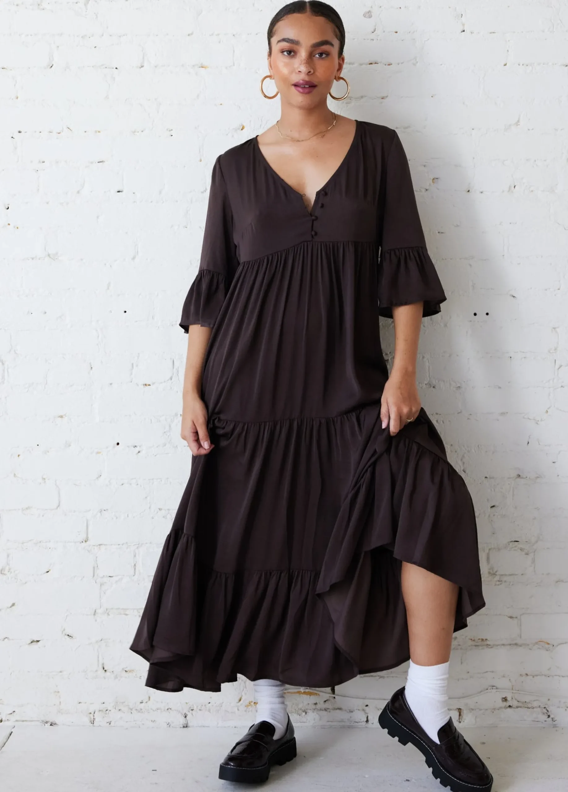 Flutter Maternity Dress