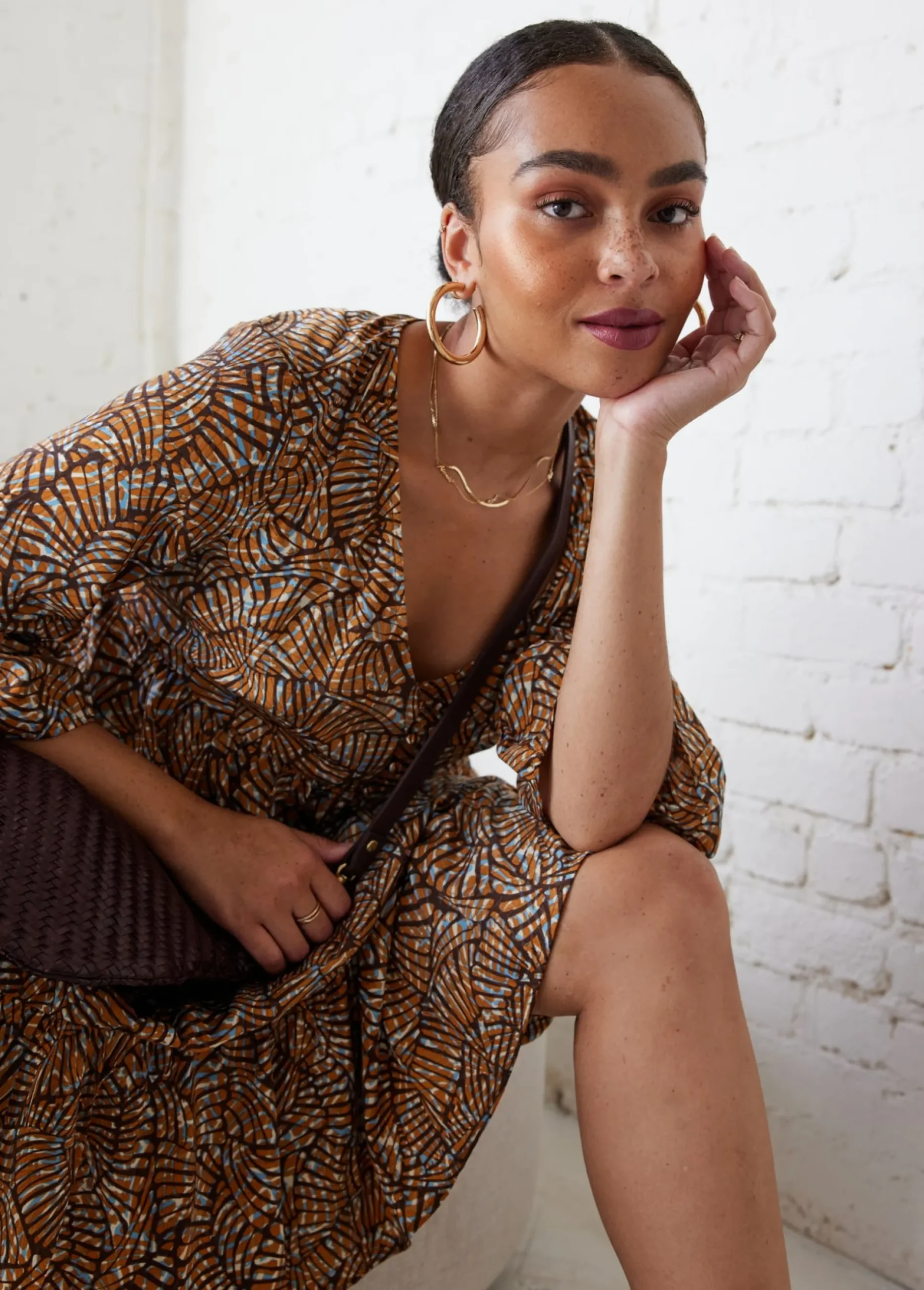 Flutter Maternity Dress