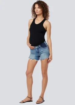 Joe's Jeans Ozzie Maternity Denim Shorts - Classic
