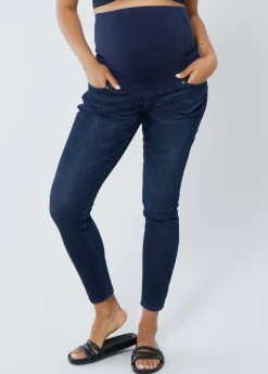 Maternity Skinny Jeans Ft. Crossover Panel®