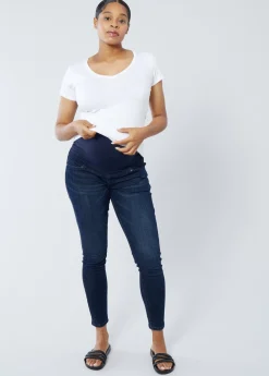 Maternity Skinny Jeans Ft. Crossover Panel®