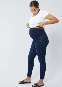 Maternity Skinny Jeans Ft. Crossover Panel®