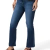 Paige Claudine Ankle Flare Maternity Jeans