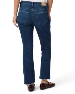 Paige Claudine Ankle Flare Maternity Jeans