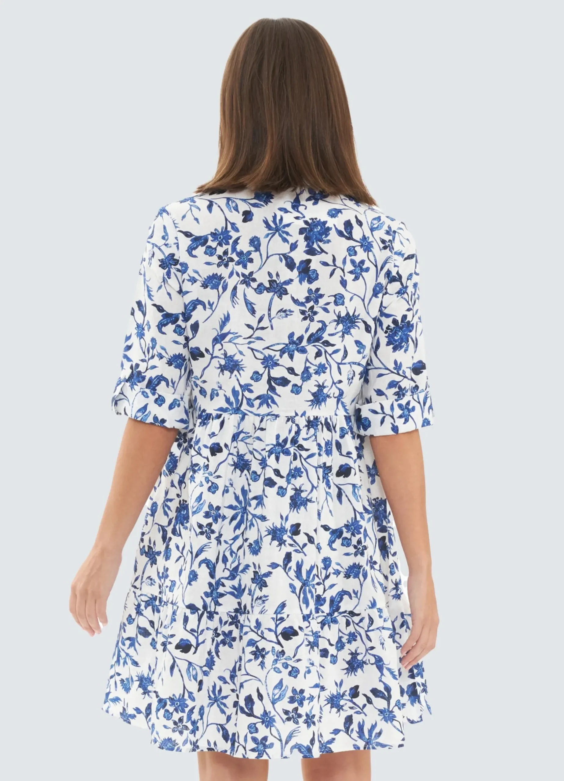 Ripe Maternity Bella Linen Maternity Dress