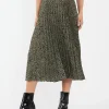 Ripe Maternity Cleo Pleat Midi Skirt