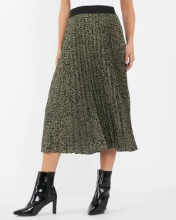 Ripe Maternity Cleo Pleat Midi Skirt