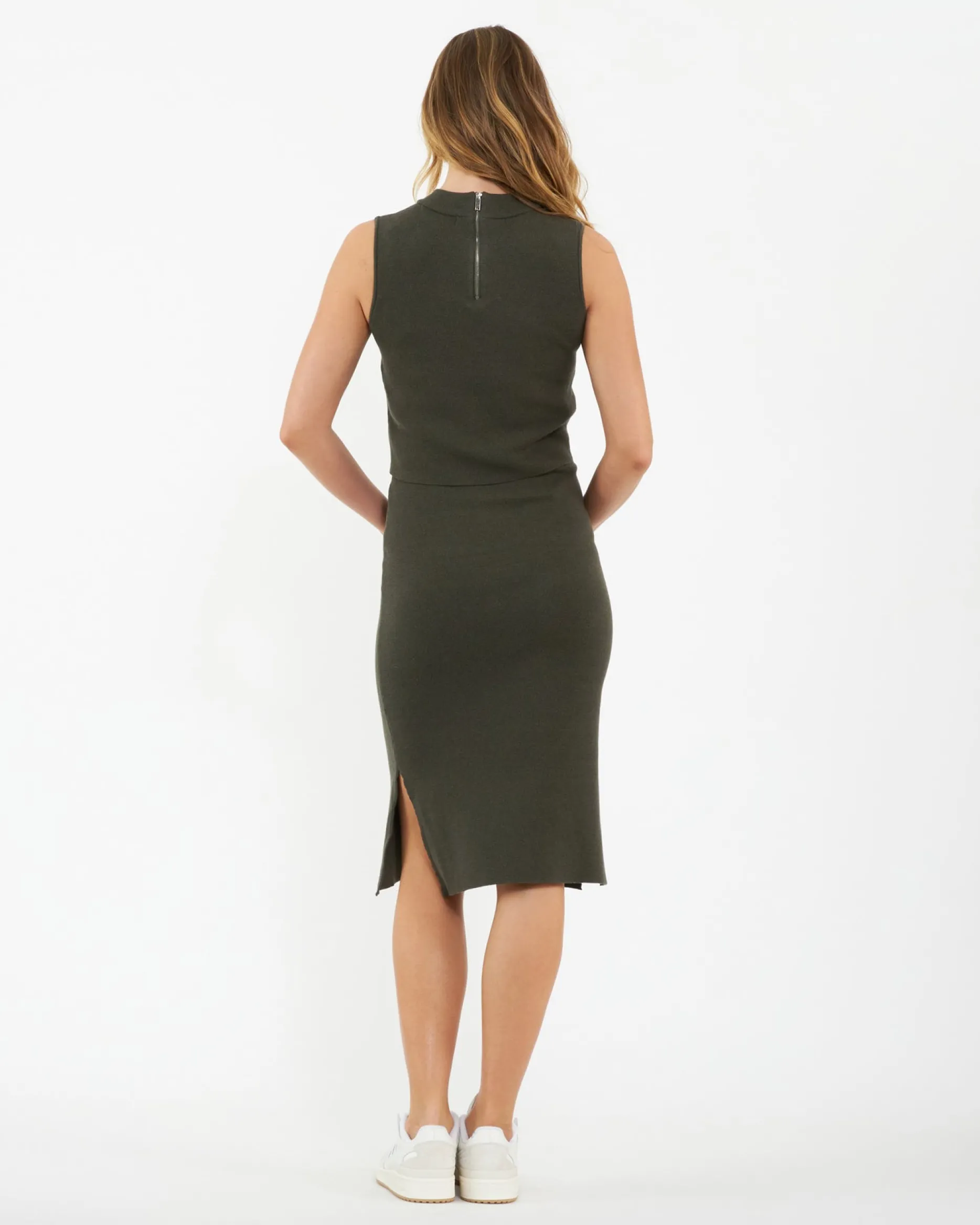 Ripe Maternity Layered Knit Nursing Dress