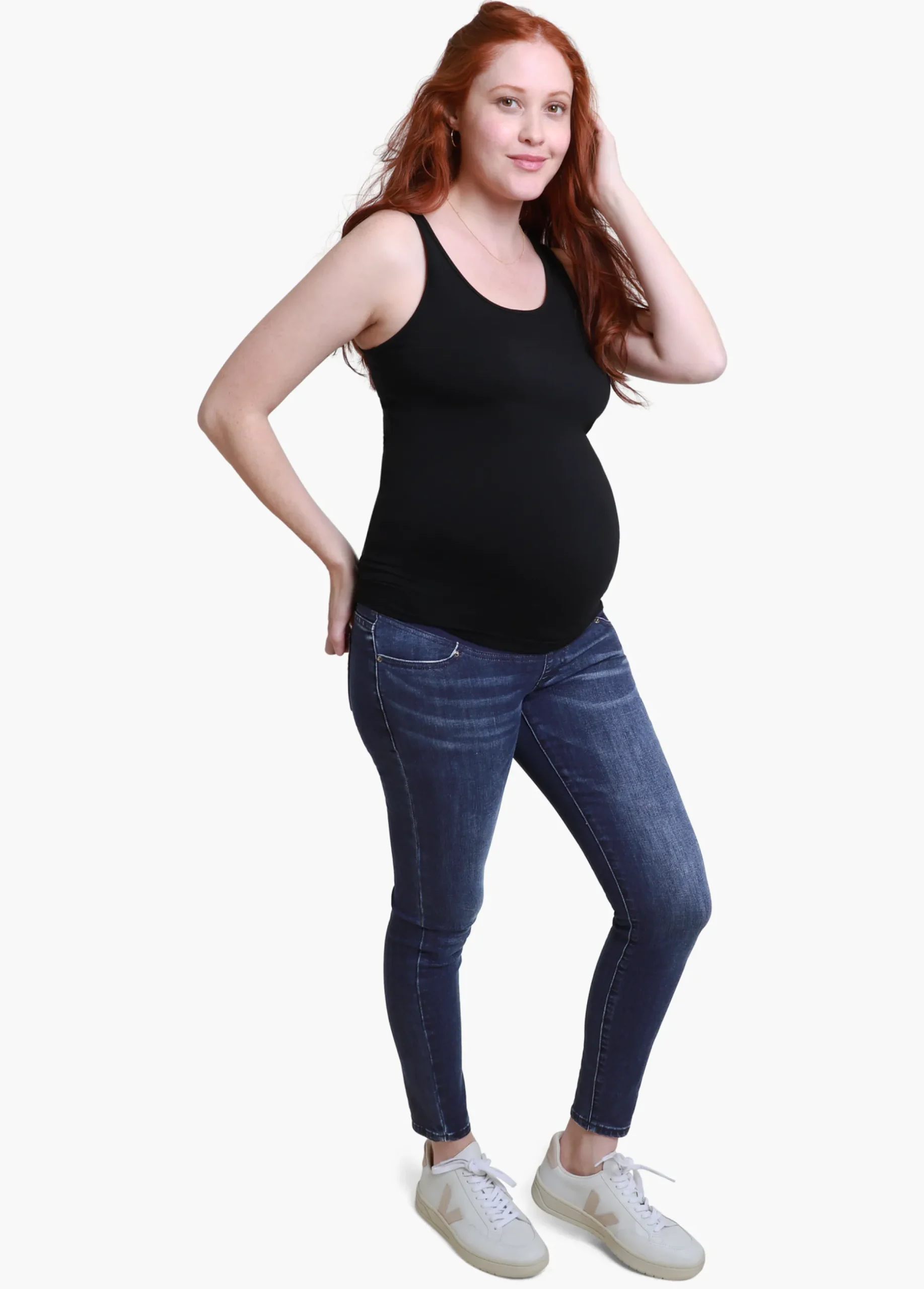 Scoop Neck Maternity Tank