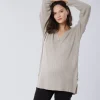 Side Zip Maternity + Nursing Sweater