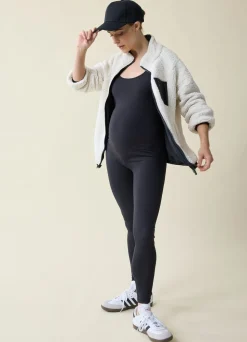 The Double Take Maternity Sherpa Jacket