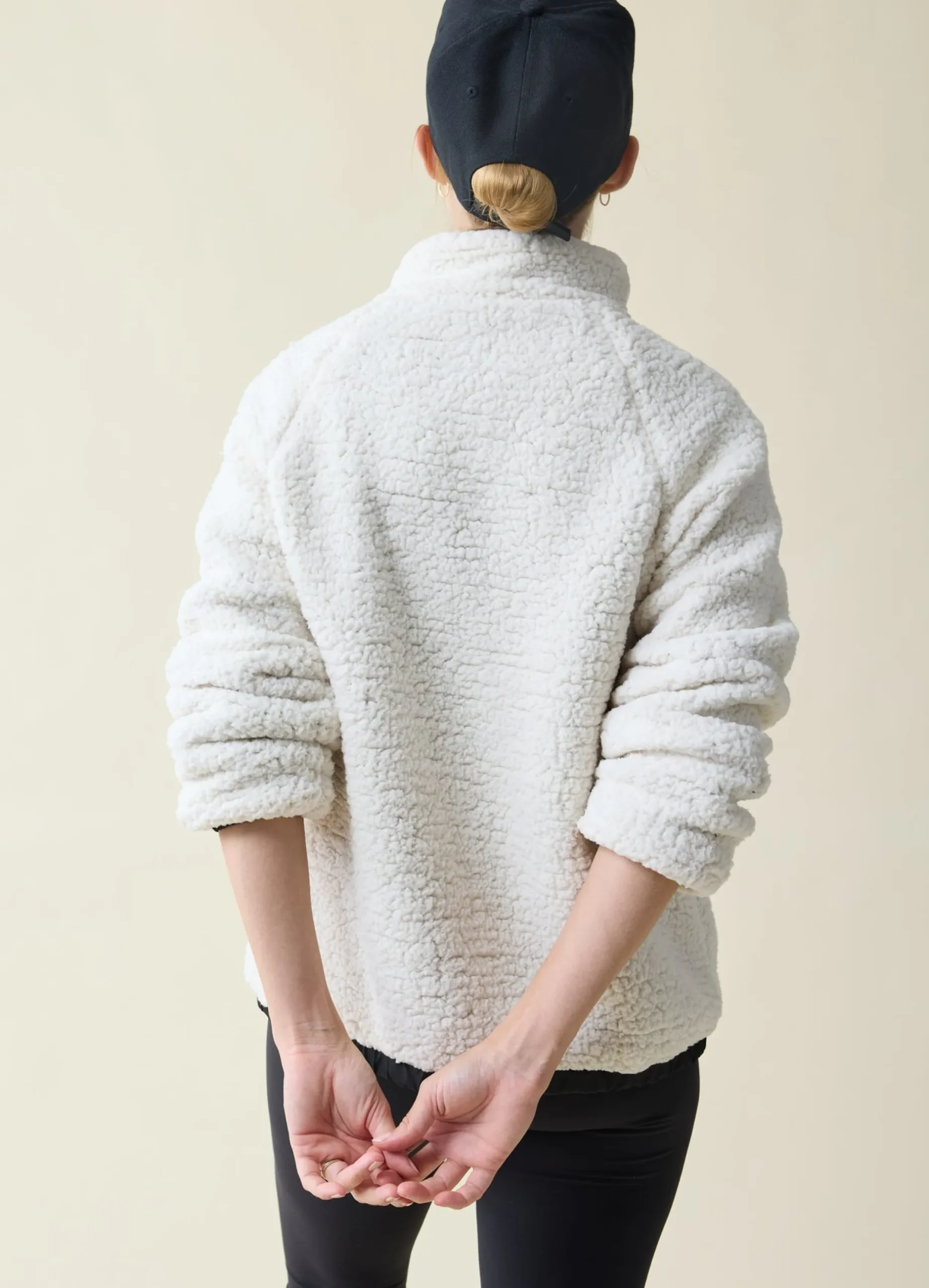 The Double Take Maternity Sherpa Jacket