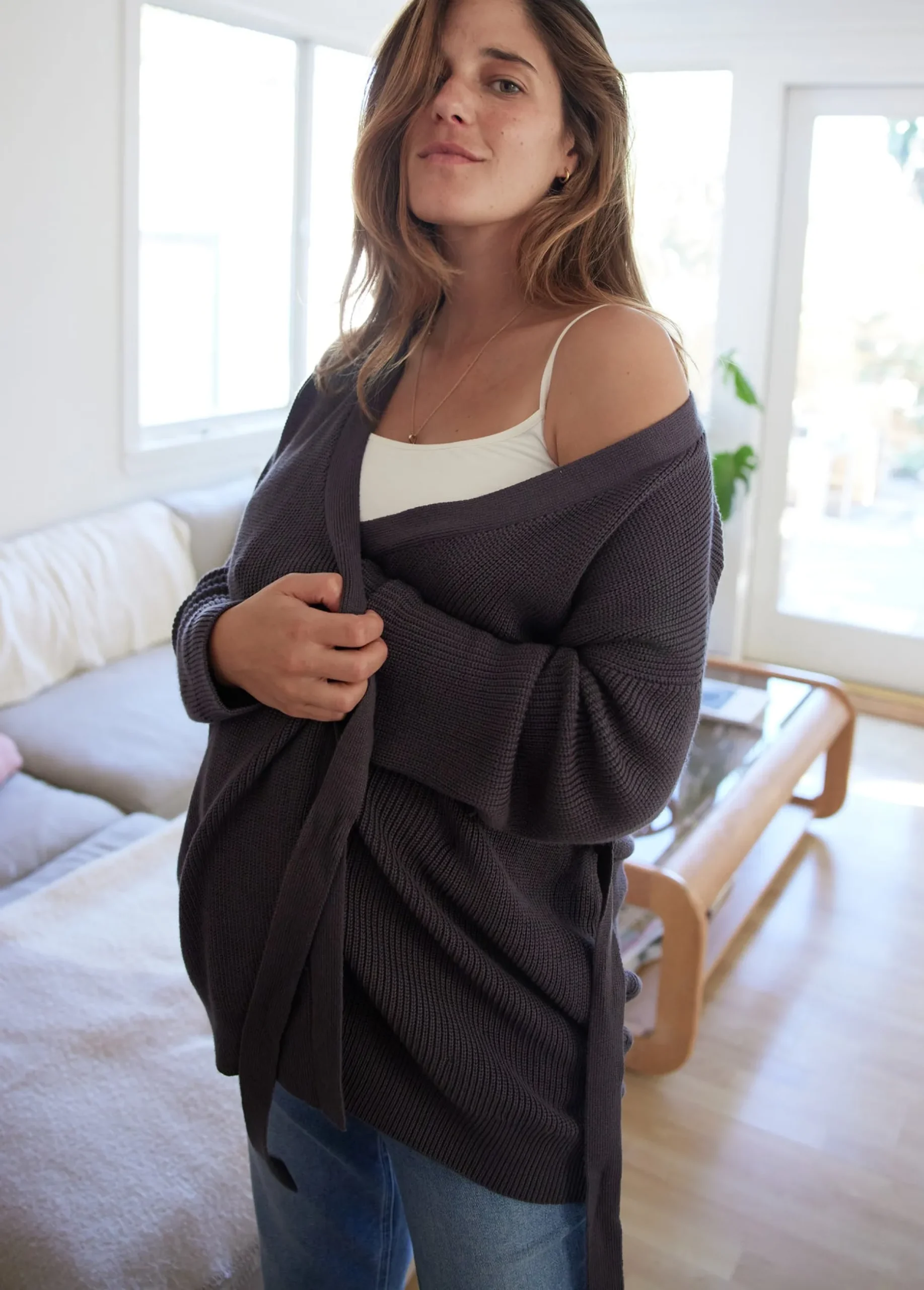 The Easy Access Cardigan