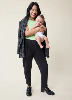 The EveryWear Maternity Black Ponte Pant