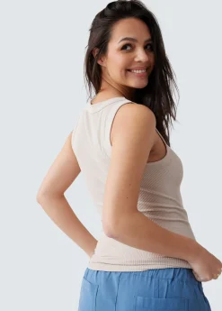 The Fresh Flex Rib Seamless Maternity Tank