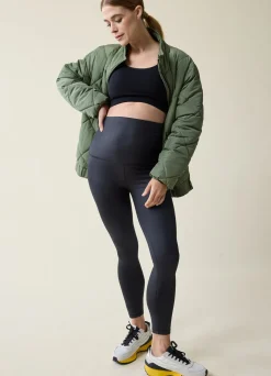 The Glossy Everywear Black Maternity Legging