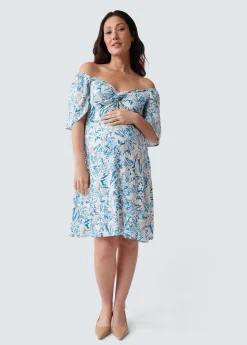 The Glow Maternity Shower Dress