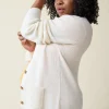 The Hug Maternity + Nursing Cardigan Cream