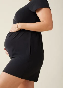 The Knit Maternity Romper Jumpsuit