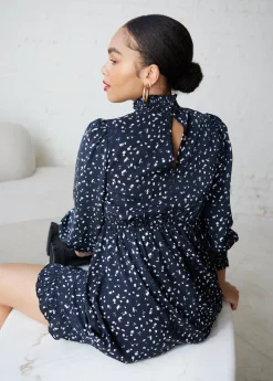 The Mingle Black Maternity Dress