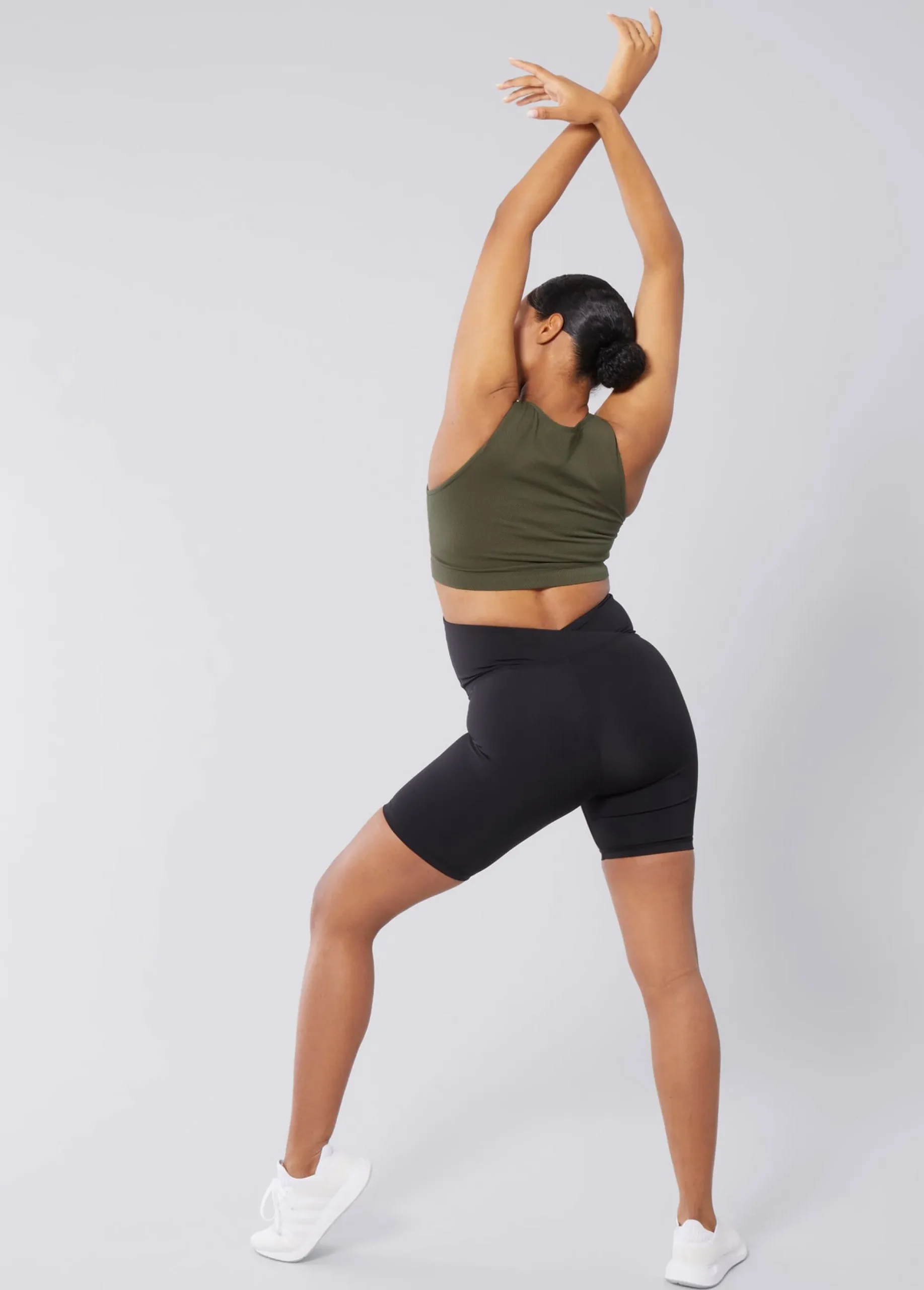 The Smooth Ride Maternity Black Bike Short