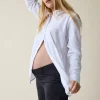The Soft Touch Button Down Maternity + Nursing Top