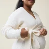 The Stay Connected Maternity + Nursing Sweater Cream