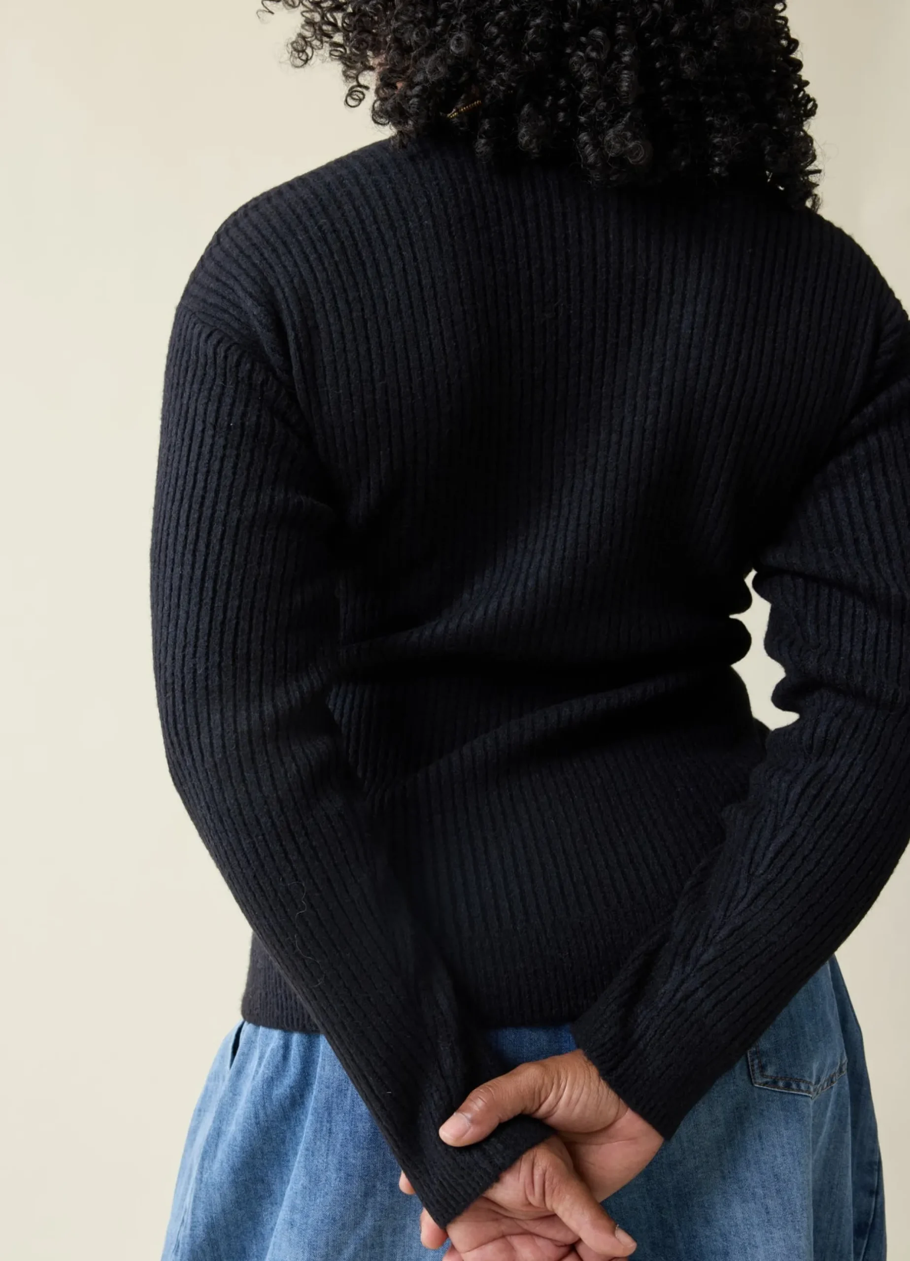 The Stay Connected Maternity + Nursing Sweater Cream