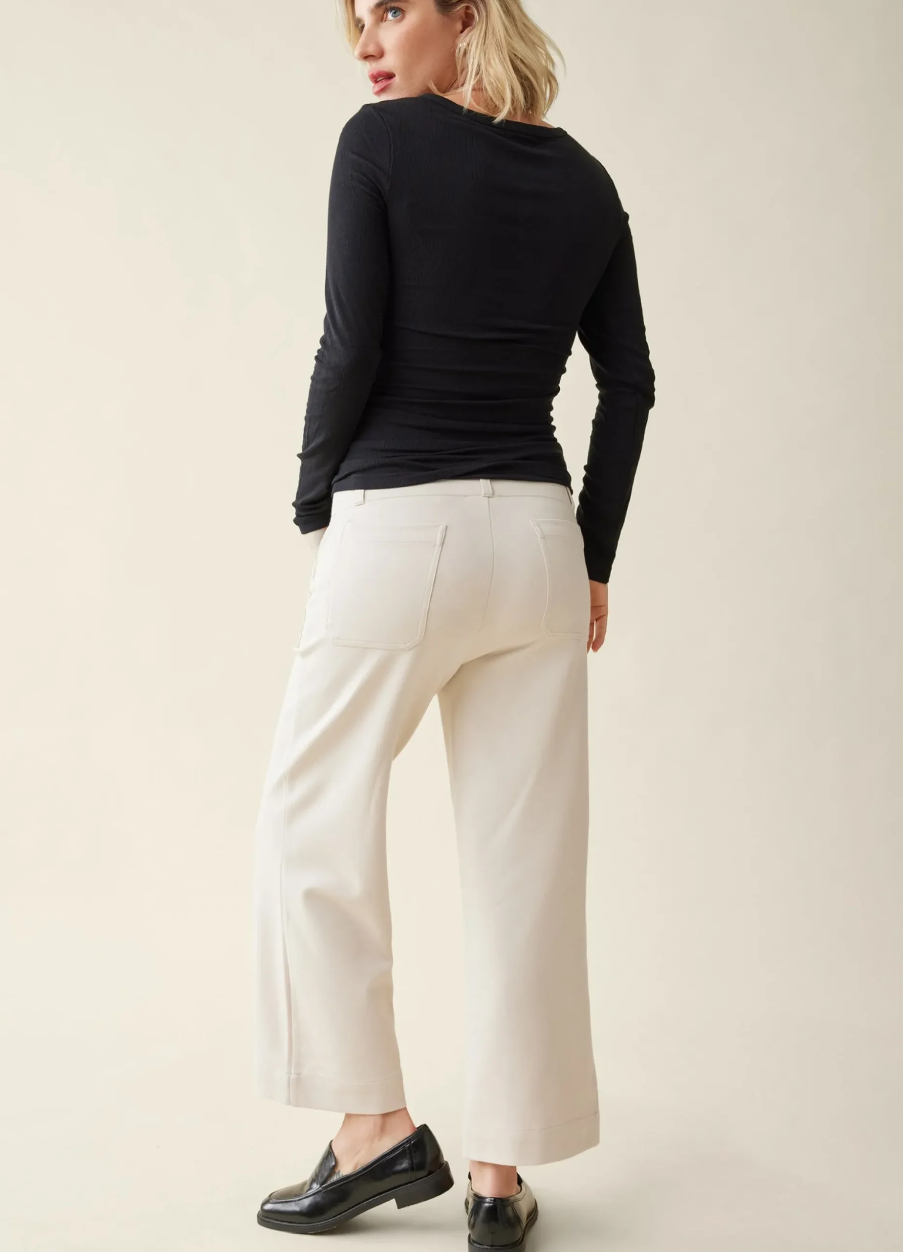The Wide Leg Perfect Maternity Pants